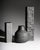 Black Porcelain Vase Trio by Martin Freyer and Elsa Fischer-Treyden for Rosenthal, 1960s, Set of 3 For Sale - Image 6 of 18