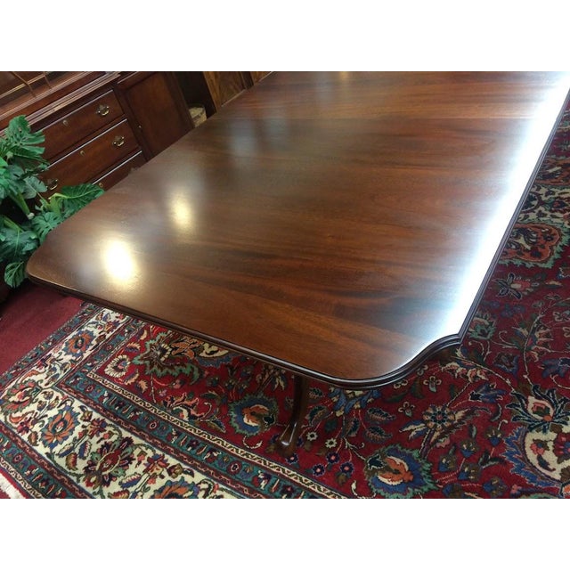 Vintage Mahogany Dining Table, Jamestown Sterling Furniture For Sale - Image 10 of 10