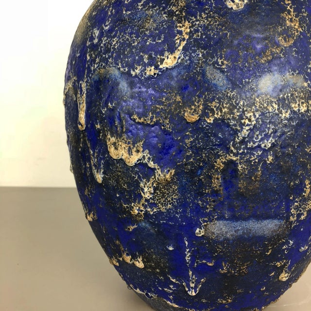 Vintage Fat Lava 837 Floor Vase from Ruscha, 1970s For Sale - Image 9 of 15