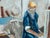 1990s Late 20th C. Contemporary - Original Oil on Board - American, Modern Interior Portrait - In the Studio For Sale - Image 5 of 6