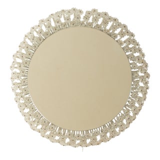 Vintage Space Age Mirror, 1960s For Sale