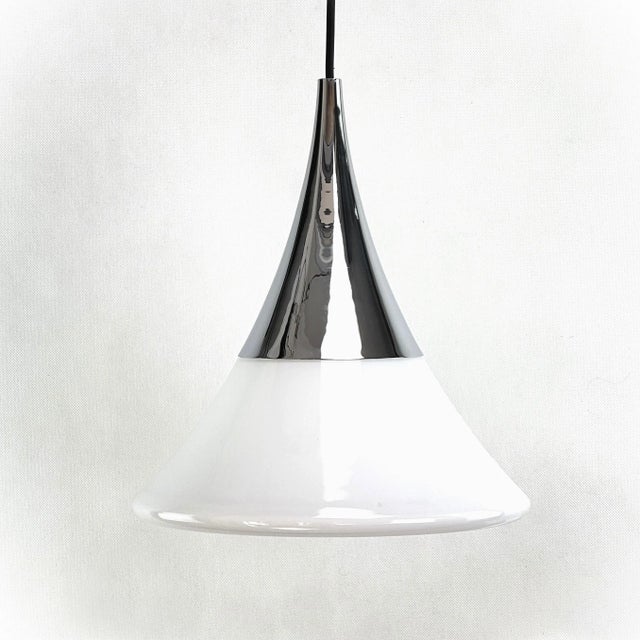 Ceiling Lamp from Glashütte Limburg, 1960s For Sale - Image 3 of 9