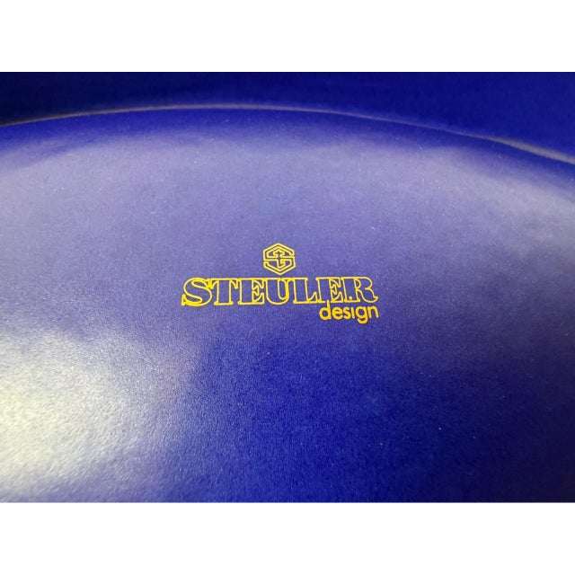 Postmodern Ceramic Bowl from Steuler Design, 1980s For Sale - Image 6 of 9