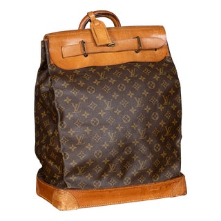 20th Century Steamer 35 Bag in Monogram Canvas from Louis Vuitton, France, 1980s For Sale