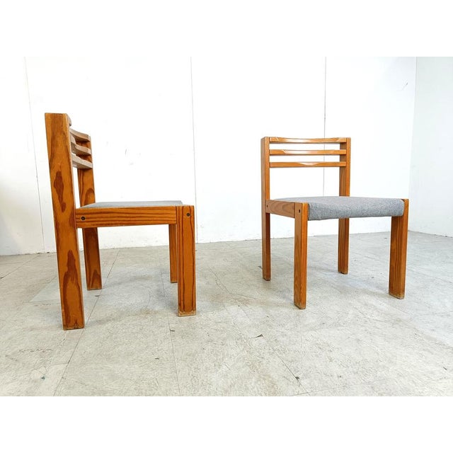 SG 1200 Dining Chairs by Cees Braakman for Pastoe, 1970s, Set of 4 For Sale - Image 10 of 12