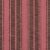 Schumacher Zina Stripe Fabric in Berry For Sale