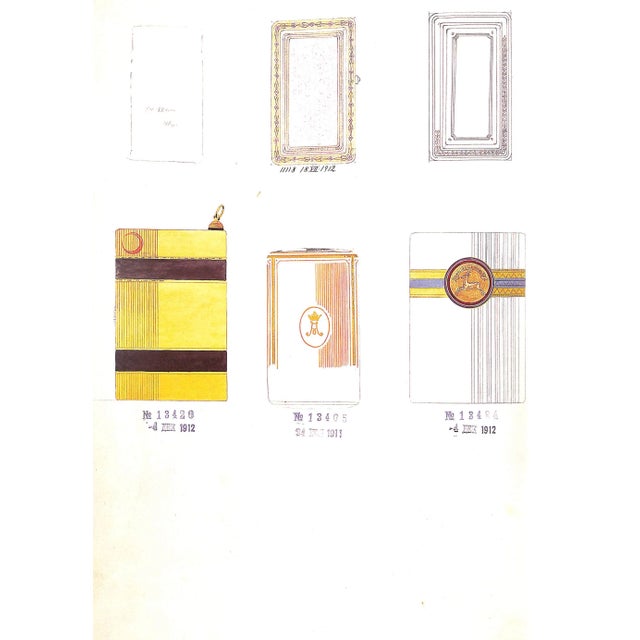 White "Golden Years of Fabergé: Drawings and Objects From the Wigstrom Workshop" 2000 Tillander-Godenhielm, Ulla For Sale - Image 8 of 12