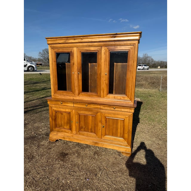 19th Century French Louis-Philippe Solid Walnut Bookcases For Sale - Image 10 of 16