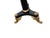 1990s 1990s Custom Mahogany French Empire Pedestal Lamp End Table Neoclassical Gold Gilt For Sale - Image 5 of 14
