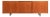Danish Teak Sideboard with Three Doors, 1960s For Sale
