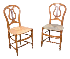 Set of Walnut Chairs