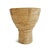 Rustic Vintage Old Wood India Mortar Cup For Sale - Image 3 of 5