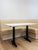 This fantastic vintage retro diner banquette and table set is a rare and complete commercial-quality dining find that...