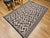 American Vintage American Southwestern Rug, Handwoven Wool, Geometric Pattern, Tan & Brown, 5x7 For Sale - Image 3 of 13
