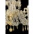 Handcrafted Imperial Venetian Murano Glass Ca’ Rezzonico Chandelier With Gold Details For Sale - Image 4 of 8