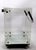 Lucite Chrome and Wood Serving Cart For Sale - Image 10 of 13