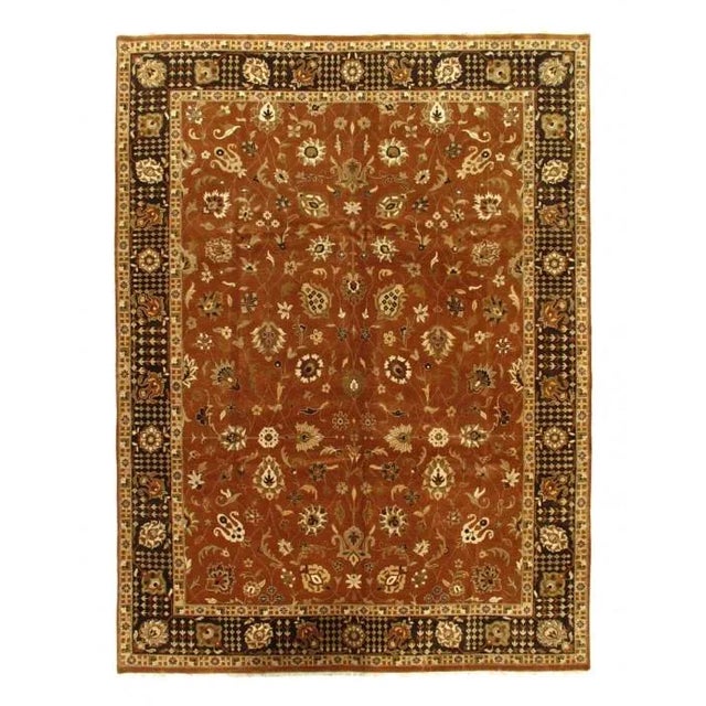2020s Brown Persian Tabriz Design For Sale - Image 4 of 4