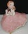Ceramic Vintage 1950s Holland Mold Figurine Woman in Flowing Pink Gown Dancing For Sale - Image 7 of 10