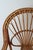 Italian Rattan & Bamboo Peacook Chair, 1970s For Sale - Image 12 of 18