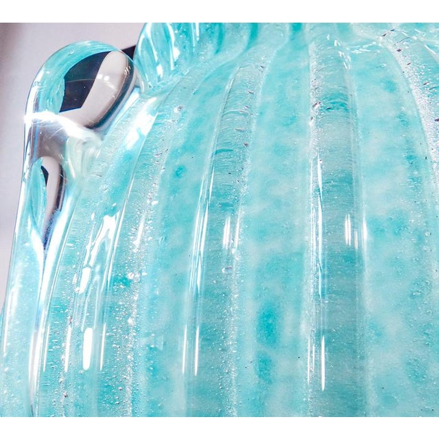 Murano Glass Bullicante Vase, 1970s For Sale - Image 10 of 18