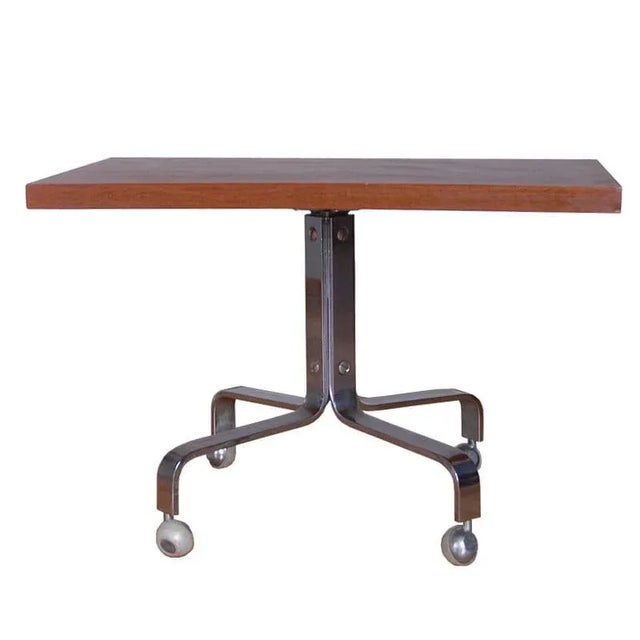 1970s German Auxiliary Table, 1970s For Sale - Image 5 of 6
