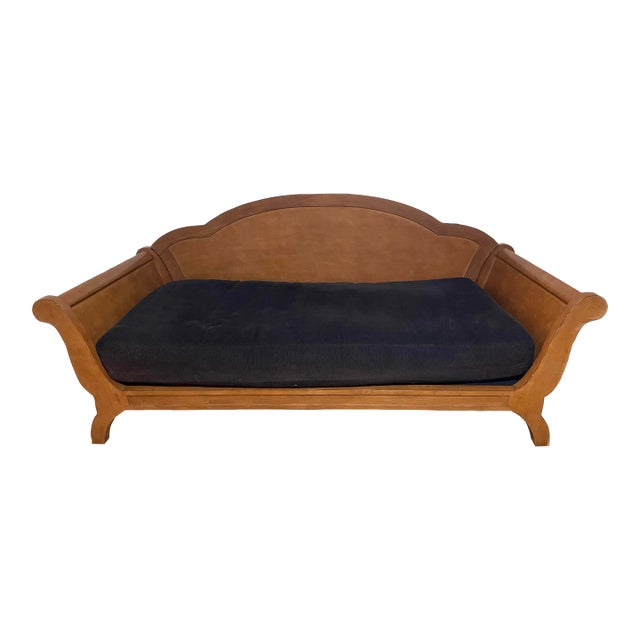 Contemporary Sleigh Style Wood Daybed by Century Furniture, Cazzy Collection For Sale