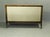 Sturdy beechwood sofa; reupholstered at a later date; minor stains on the upholstery and a small 1-cm tear (see photo);...