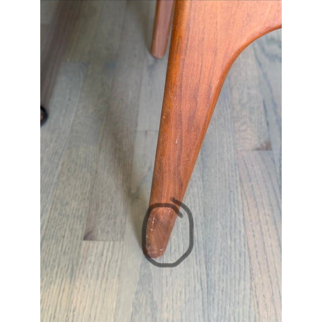 1950s Genuine Erik Buch Model 49 Teak Danish Chair a-S Od Mobler For Sale - Image 10 of 17