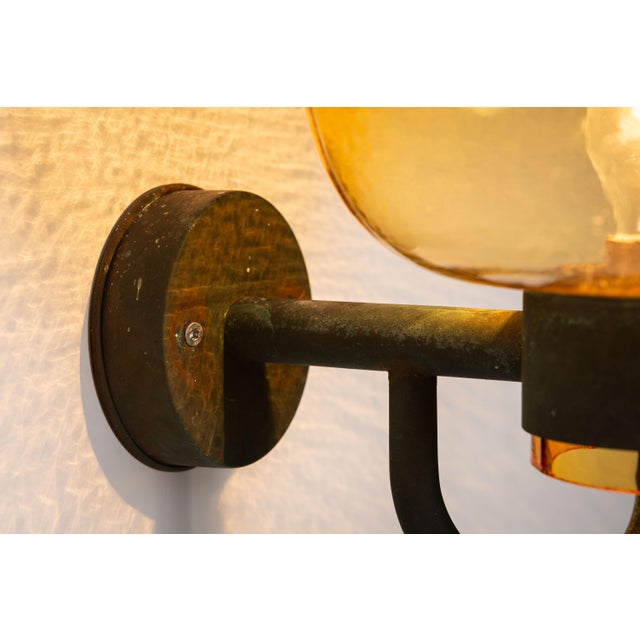 Vintage Brass Wall Lamps, 1960s, Set of 2 For Sale - Image 13 of 15
