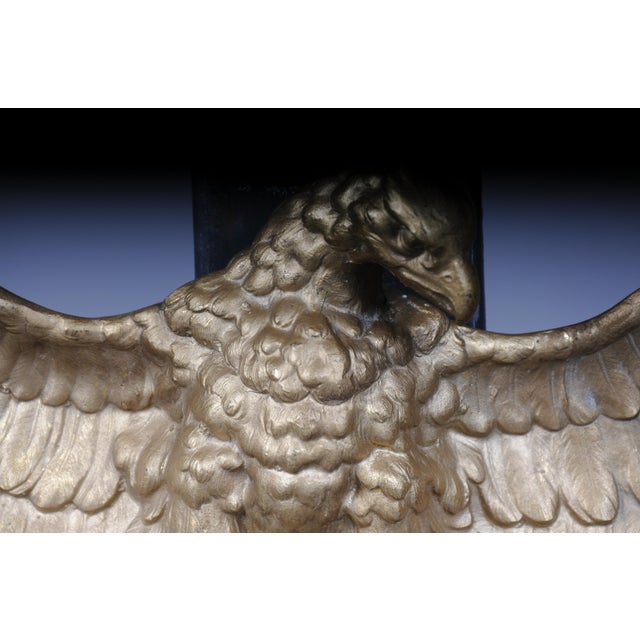 Patriotic Eagle Wall Decoration in Bronze Brass and Gold For Sale - Image 11 of 18
