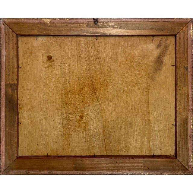 Alfredo Mahieux, Luce su Terrazza Ischitana, 1950s, Oil on Panel For Sale - Image 7 of 8