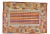 Vintage Afghan Hand Made Organic Wool Natural Color Maimana Kilim,6'10"x9'7" For Sale
