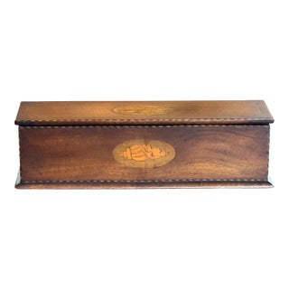 19th Century Small Inlaid Box For Sale