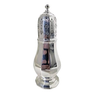 Vintage Sterling Silver Sugar Caster from William Suckling, 1932 For Sale