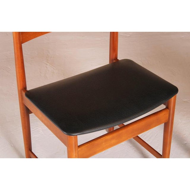 1970s Mid-Century Teak Chairs, 1970s, Set of 4 For Sale - Image 5 of 11