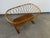 Wood Vintage Rattan Wicker Baby Bassinet on Stand, Europe, 1970s For Sale - Image 7 of 10