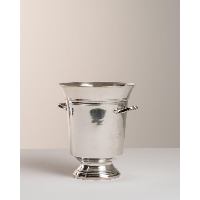 Mid 20th Century Mid 20th Century France Silver Ice Bucket For Sale - Image 5 of 13