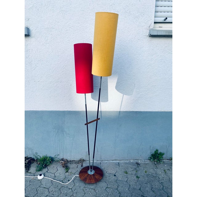 Mid-Century Floor Lamp with Two Fluorescent Spots from Richard Essig, 1960s For Sale - Image 6 of 18