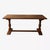 Wood Rustic Style Monastery Table For Sale - Image 7 of 7
