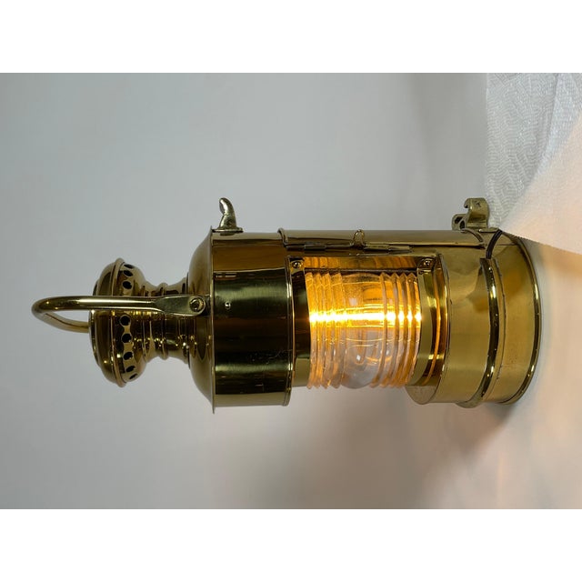 Ships Lantern by Perko of New York For Sale - Image 9 of 11