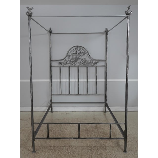 Age: Approx: 25 Years Old Details: Heavy Well Constructed Bed Straight Open Canopy High Quality Construction Traditional...