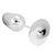 Early 21st Century Maybach by Robbe & Berking Pair of Silver Plated Champagne Flute For Sale - Image 5 of 7