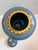 Blue Chinese Cloisonné Ginger Jar on Carved Wood Stand For Sale - Image 4 of 12
