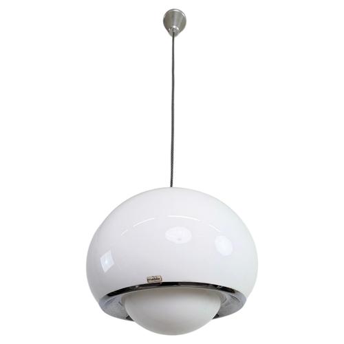 Space Age Bud Pendant Lamp attributed to Guzzini for Meblo, 1970s For Sale - Image 10 of 10