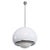 Space Age Bud Pendant Lamp attributed to Guzzini for Meblo, 1970s For Sale - Image 10 of 10
