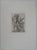 Auguste Rodin (1840-1917) (after) Three Shades Speaking to Dante Heliogravure reworked with drypoint and enhanced with...