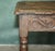 Gold Charles II Carved Oak S-Scroll Stool, 1660s For Sale - Image 8 of 18