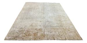 Large Vintage Afghan Handwoven Wool Rug attributed to Ziegler & Co., 1940s