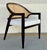 Wood Organic Modern Cane Dining Chairs Set of 4 For Sale - Image 7 of 8