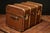 Curved Mail Trunk with Key, 1920s, in Very Good conditions. Designed 1920 to 1949